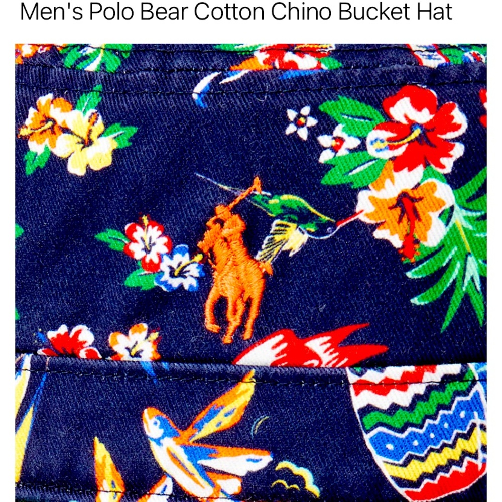 Polo Bear Chino Bucket Hat - Picture 3 of 14